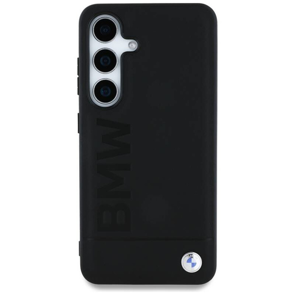 BMW ETUI DO GALAXY S25 PLUS - LEATHER BIG WORDMARK