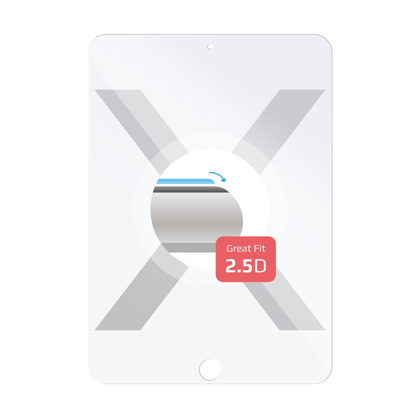 SZKŁO HARTOWANE DO IPAD PRO 12.9" 2018/2020/2021/2022 FIXED PRZEZROCZYSTE