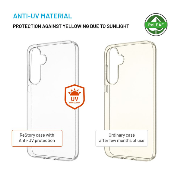 ETUI DO SAMSUNG GALAXY A35 5G FIXED RESTORY ŻELOWE TPU PRZEZROCZYSTE