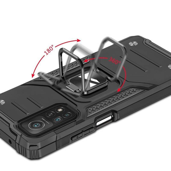 Wozinsky Ring Armor | Etui do Poco M4 Pro 5G - BLACK