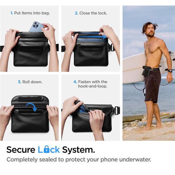 UNIWERSALNA NERKA DO SMARTFONA WODOSZCZELNA SPIGEN AQUA SHIELD