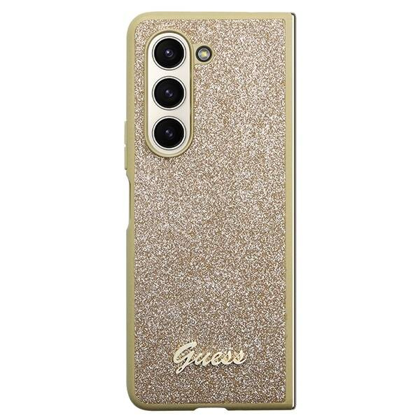 GUESS ETUI DO GALAXY Z FOLD5 GLITTER SCRIPT 