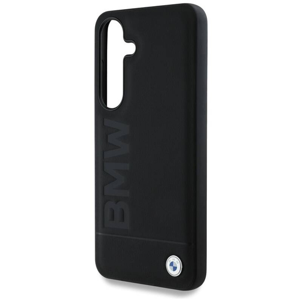 BMW ETUI DO GALAXY S25 PLUS - LEATHER BIG WORDMARK