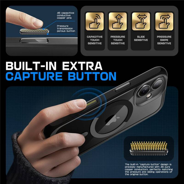 ETUI DO IPHONE 16 SUPCASE UB MAG MAGSAFE