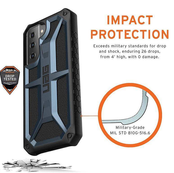 UAG MONARCH ETUI DO SAMSUNG S21+ - MALLARD