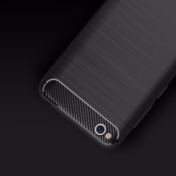 TECH-PROTECT TPUCARBON etui do XIAOMI REDMI 5A - BLACK