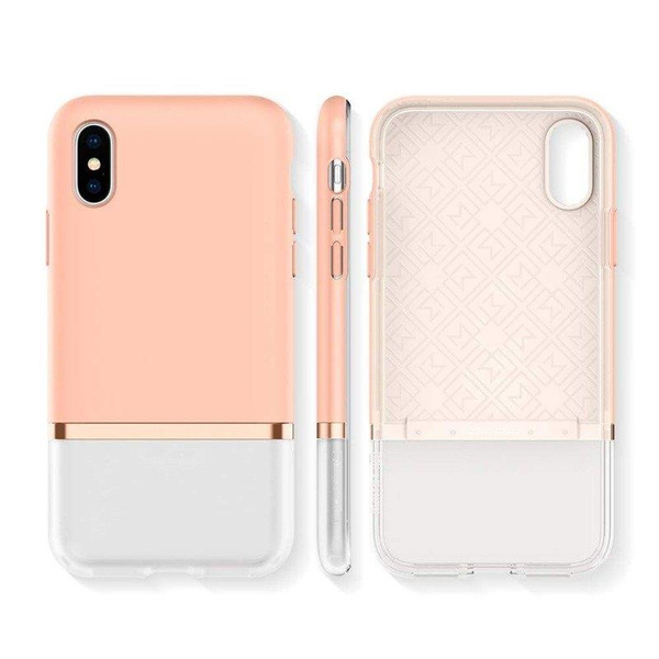 SPIGEN La Manon etui do iPhone XS Max - MILK PEACH
