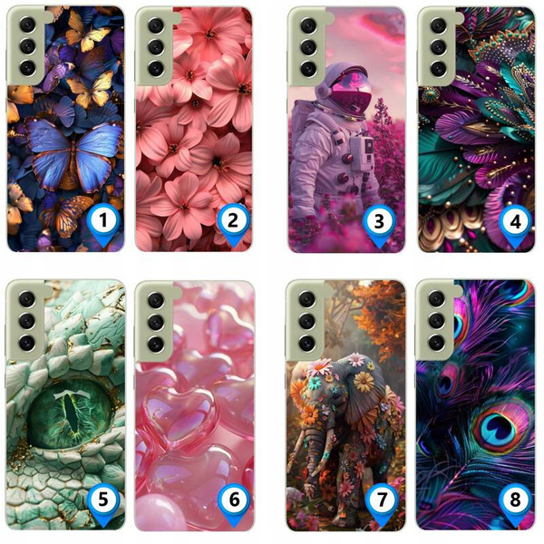ETUI RÓŻNE WZORY do GALAXY A13 5G CASE OBUDOWA PLECKI AKRYL