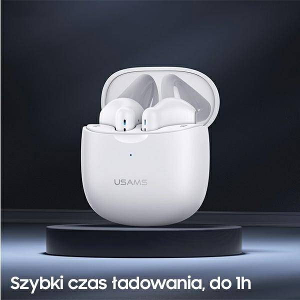 SŁUCHAWKI BLUETOOTH BEZPRZEWODOWE 5.0 TWS USAMS BLACK