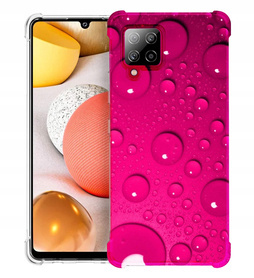 Etui wzmacniane Anti-Shock LEO tekstury różne wzory do Galaxy A42