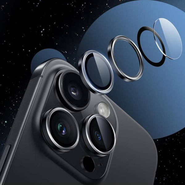 OSŁONA APARATU DO IPHONE 16 PRO / 16 PRO MAX HOFI CAMRING PRO+