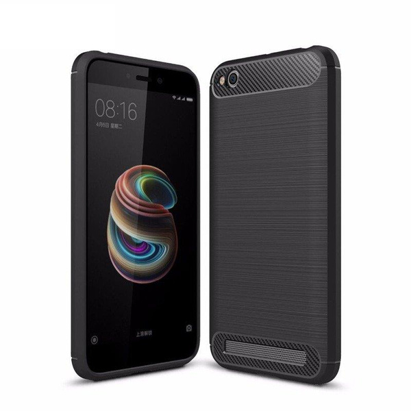 TECH-PROTECT TPUCARBON etui do XIAOMI REDMI 5A - BLACK