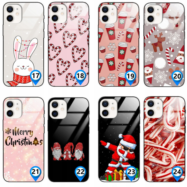 Etui akrylowe LEO świąteczne różne wzory do iPhone 11