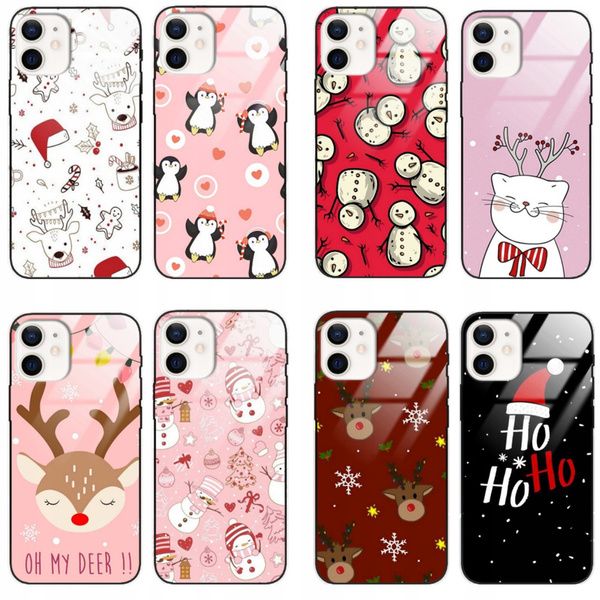 Etui akrylowe LEO świąteczne różne wzory do iPhone 11