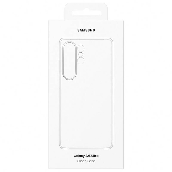 ORYGINALNE ETUI DO SAMSUNG S25 ULTRA SAMSUNG CLEAR PRZEZROCZYSTE CASE