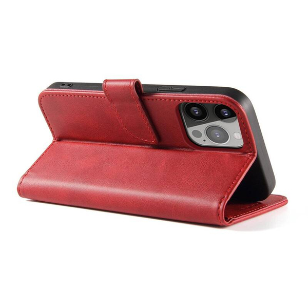 Magnet Book | Etui do iPhone SE2022/SE2020/8/7 - BRICK RED