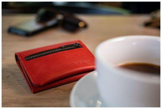 Fixed Tripple Wallet | Portfel na Apple AirTag - RED