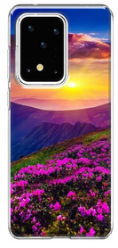 Etui silikonowe LEO natura różne wzory do Galaxy S20 Ultra