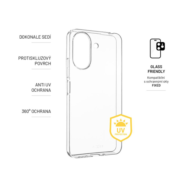 ETUI DO XIAOMI REDMI 13C/POCO C65 ŻELOWE TPU FIXED ANTIUV PRZEZROCZYSTE