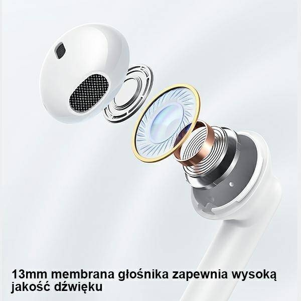 SŁUCHAWKI BEZPRZEWODOWE BLUETOOTH USAMS 5.3 TWS II SERIES PURPLE