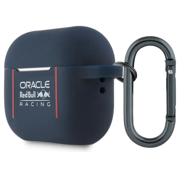 ETUI DO AIRPODS PRO 2 RED BULL SILICONE LOGO & LINES GRANATOWY