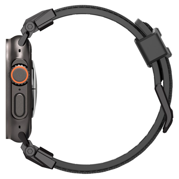 PASEK DO APPLE WATCH 44 / 45 / 46 / 49 MM SPIGEN DURAPRO ARMOR CZARNY