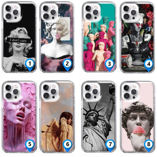 Etui silikonowe z MagSafe LEO artystyczne fancy różne wzory do iPhone 13 Pro Max