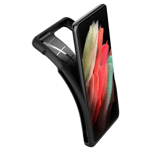 SPIGEN LIQUID AIR PEN ETUI do GALAXY S21 ULTRA - BLACK
