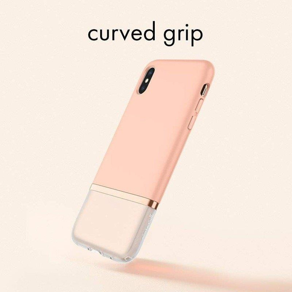 SPIGEN La Manon etui do iPhone XS Max - MILK PEACH