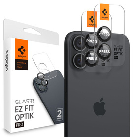 OSŁONA APARATU DO IPHONE 16 / 16 PLUS SPIGEN OPTIK PRO GLASTR EZ FIT 2-PACK
