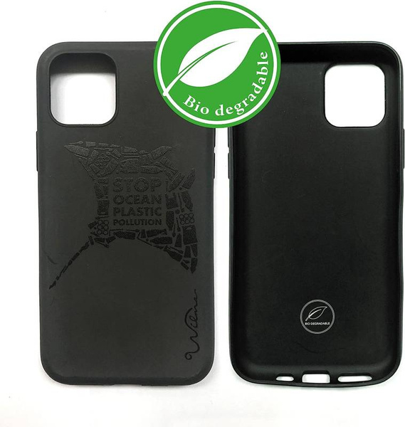 Wilma Stop Plastic | Etui do iPhone 11 Pro - MATT MANTA BLACK