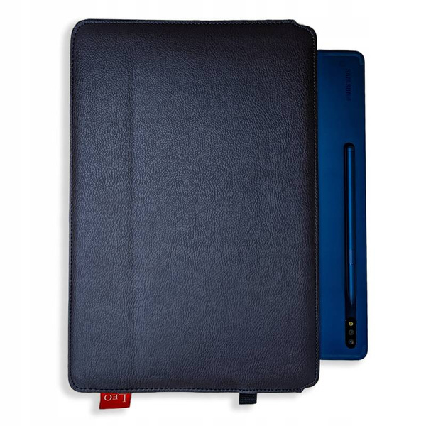 Etui na tablet skórzane LEO Master do Apple iPad Pro 2017 Niebieskie
