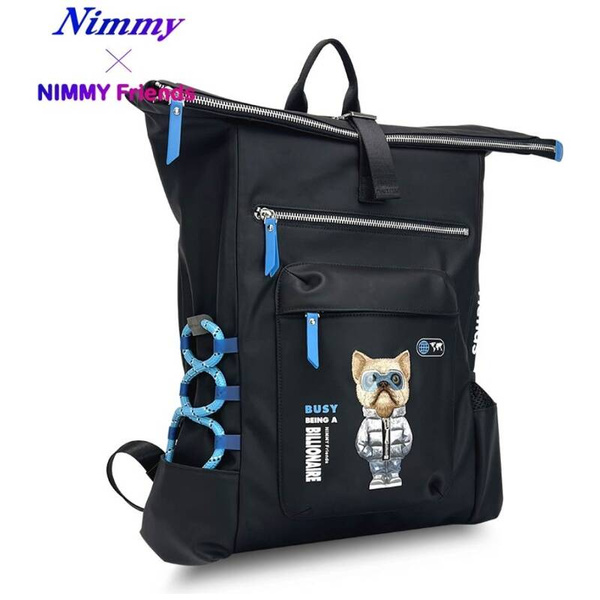 UNIWERSALNY PLECAK NA LAPTOPA 320X150X455 MM NIMMY COOL&CUTE 2.0 DOG CZARNY