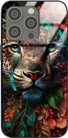Etui akrylowe LEO zwierzęta różne wzory do iPhone 15 Pro Max