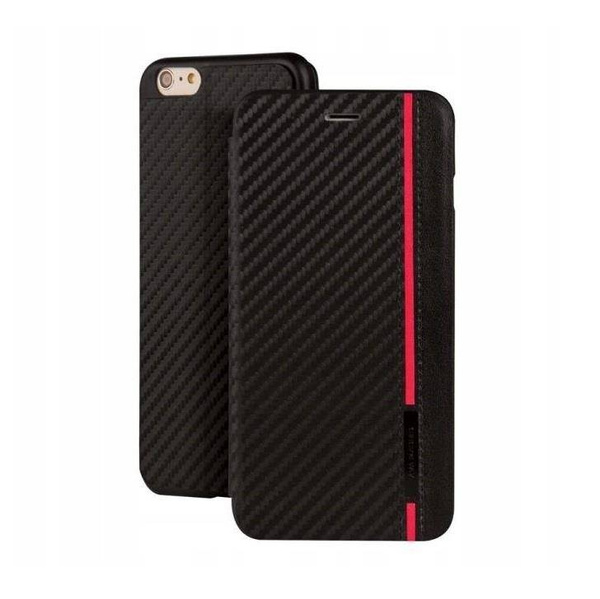 VIVA MADRID Grafito Etui do iPhone 6+/6s Plus - Carbon Black