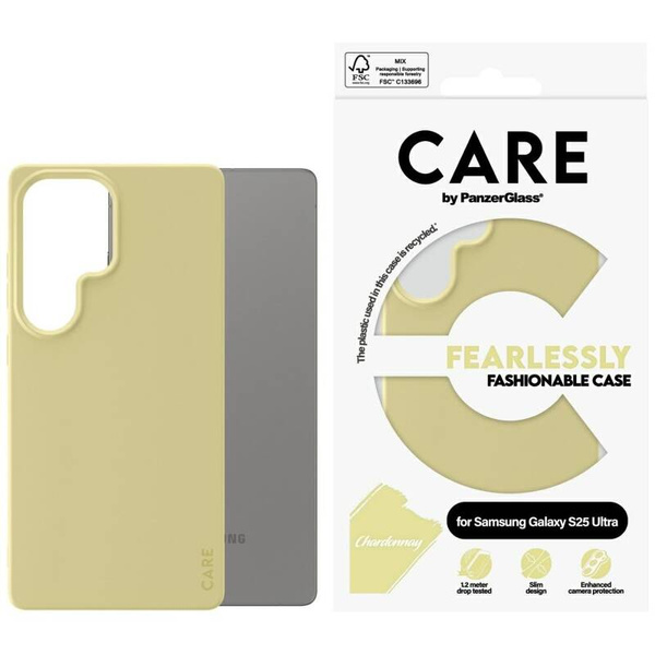 ETUI DO SAMSUNG S25 ULTRA CARE BY PANZERGLASS FASHION CHARDONNAY