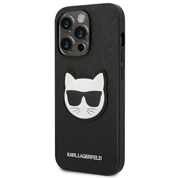 ETUI SAFFIANO CHOUPETTE KARL LAGERFELD DO IPHONE 14 PRO BLACK