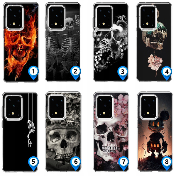 Etui silikonowe LEO horror mroczne różne wzory do Galaxy S20 Ultra