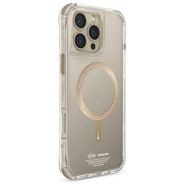 ETUI DO IPHONE 16 PRO MAX SKINARMA SAIDO MAGNETIC CHARGING SZAMPAŃSKI