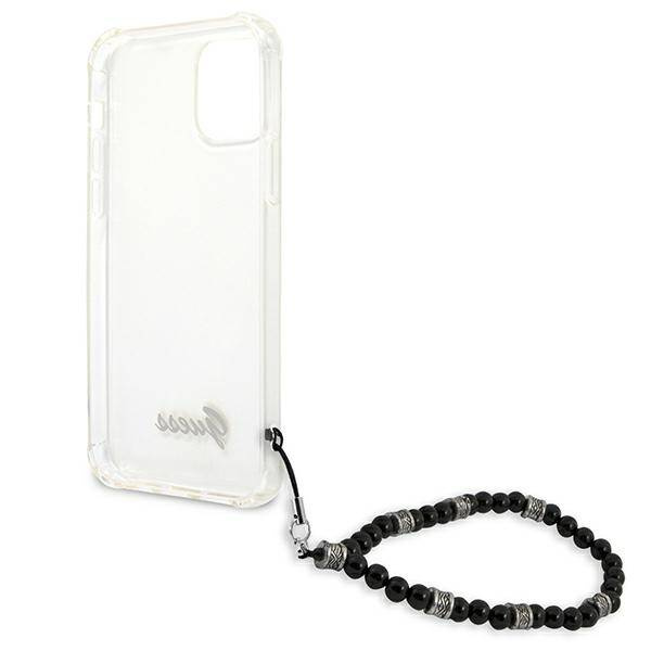 Guess Hardcase Pearl | Etui do iPhone 12/12 Pro - BLACK