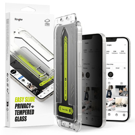 SZKŁO PRYWATYZUJĄCE DO IPHONE 16E RINGKE EASY SLIDE PRIVACY 2 SZT.