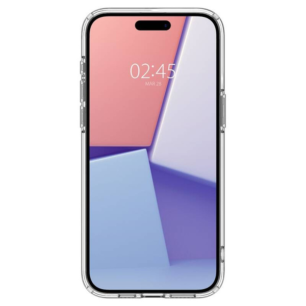Spigen Ultra Hybrid | Etui do iPhone 15 Pro - CRYSTAL CLEAR