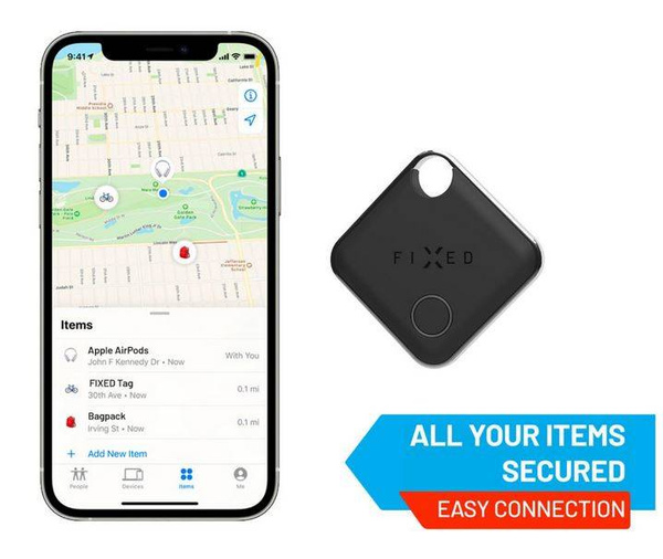 FIXED | Lokalizator GPS TAG - BLACK