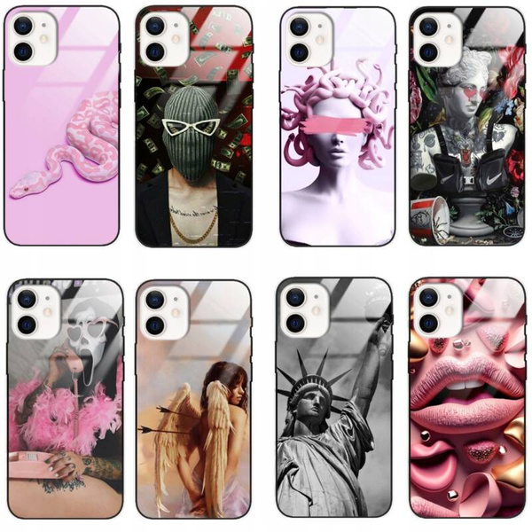 Etui akrylowe LEO artystyczne różne wzory do iPhone 12 Mini
