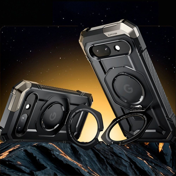 ETUI DO GOOGLE PIXEL 9A SUPCASE UB GRIP MAG MAGSAFE CZARNE