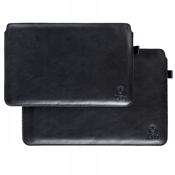 ETUI SKÓRZANE LEO MASTER NA LAPTOP do CHUWI FREEBOOK 2023 CZARNE