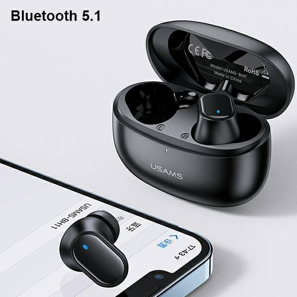 BEZPRZEWODOWE SŁUCHAWKI BLUETOOTH USAMS 5.1 TWS RED