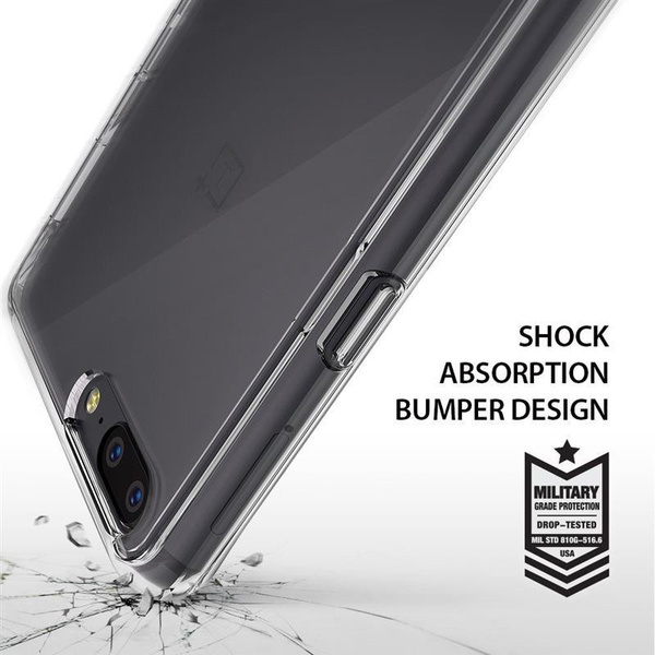 RINGKE Fusion etui do OnePlus 5 - Clear