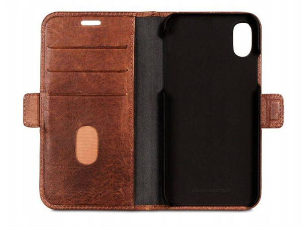 Dbramante1928 Ordrup Etui skórzane do iPhone X / XS - CHESTNUT