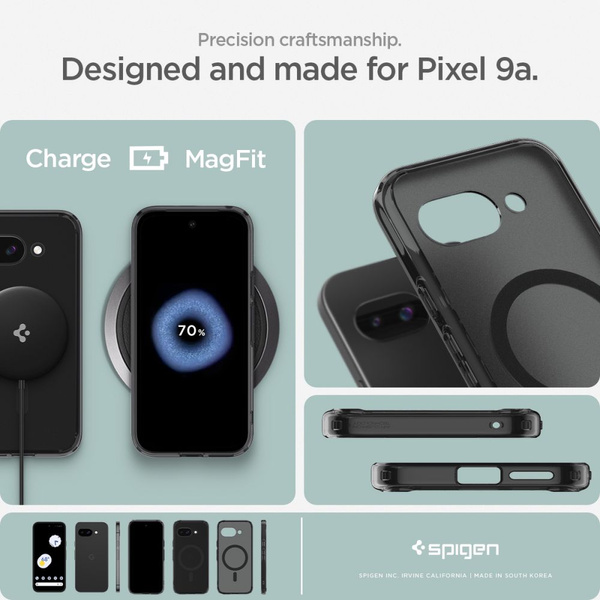 ETUI DO GOOGLE PIXEL 9A - SPIGEN ULTRA HYBRID MAGSAFE